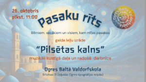 Pasaku rīts 26. oktobrī “Pasaku kalns”